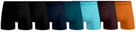 Muchachomalo Men 7-pack boxer shorts solid Veelkleurig - XXXL