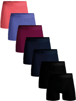 Muchachomalo Men 7-pack light cotton solid Veelkleurig - XXL