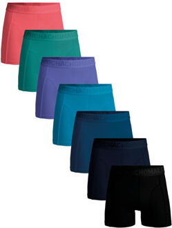 Muchachomalo Men 7-pack light cotton solid Veelkleurig - XXXL