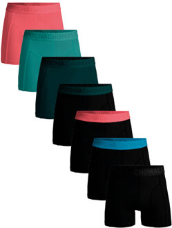 Muchachomalo Men 7-pack light cotton solid Veelkleurig - XXXL