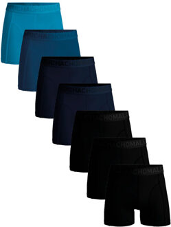 Muchachomalo Men 7-pack light cotton solid Veelkleurig
