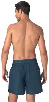 Muchachomalo Solid Zwembroek Blauw Zwart - M,XL