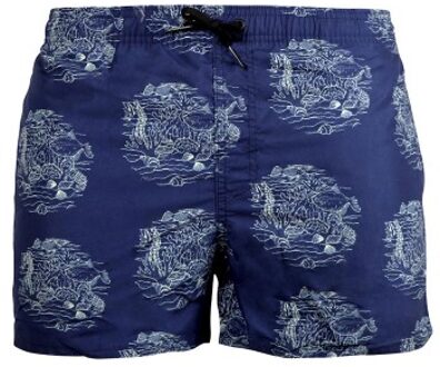 Muchachomalo Swimshorts Print FSH Versch.kleure/Patroon,Blauw - Medium