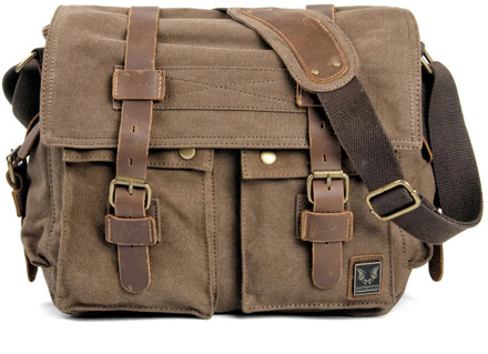 Muchuan cloth Europe and the United States to restore ancient ways ms canvas men messenger bag one shoulder bag Male canvas bag