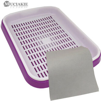 MUCIAKIE 1 LOT Bean Spruit Plaat Zaailingen Lade Dubbele Lagen Planten Gerechten Groeiende Tarwe Zaailingen Kwekerij Potten Thuis Tuin paars x AB702C