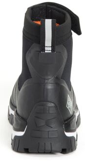 Muck Laarzen Apex Mid Zip Rubber Zwart/Wit Wellington Laarzen - EU 39/ UK 6