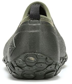 Muckster II Low Rubberen Zwarte/Mos Groene Regenlaarzen.