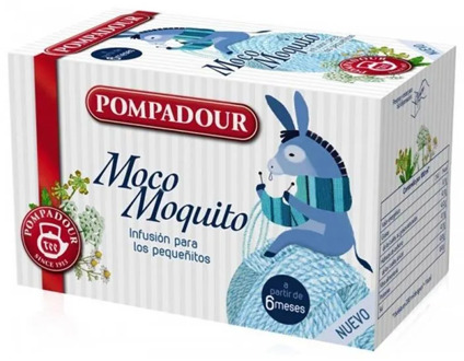 Mucus muquito, 15 infusions for children Pompadour