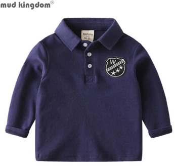 Mudkingdom Baby Shirts kids Long Sleeve Clothes Boys Tops Toddlers Clothing For Spring Autumn