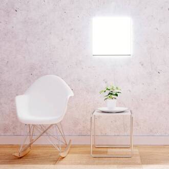 Müller Licht tint Aris LED paneel 45x45 cm, zwart zwart, wit