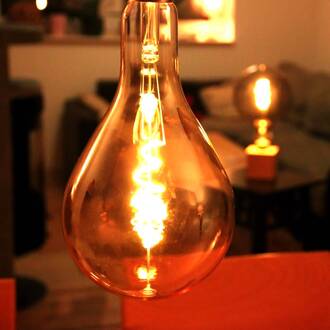 Müller Licht tint white LED lamp E27 4,9 W goud