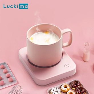 Mug Cup Warmer for Office Desk Use With Three Temperature Settings Warming Plate For Cocoa Tea Water Milk 8h Auto-off Protection