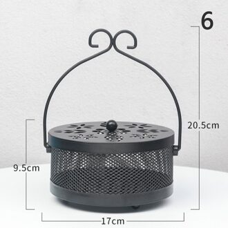 Mug Spoel Houder Vintage Muggen Wierook Metalen Wierookbrander Vogel Houder N6