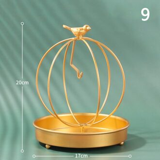 Mug Spoel Houder Vintage Muggen Wierook Metalen Wierookbrander Vogel Houder N9