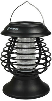 Muggenlamp solar - LED - 14 x 19,5 cm - insectenvanger