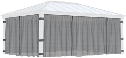 Muggennet Voor Prieel Dallas 533x212cm