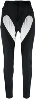 Mugler Slim-fit Trousers Mugler , Black , Dames - M,S,Xs