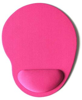 Muismat Mat Bureau Pad Met Pols Beschermen Anti-Slip Gel Polssteun Voor Pc Macbook Laptop Computer Ergonomisch comfort Polsband roze