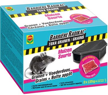 Muizenval - Lokaas voor muizen - 2 x 25g