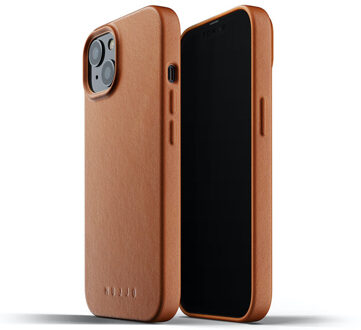 Mujjo Leather Case iPhone 13 Mini tan Bruin