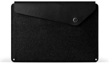 Mujjo Sleeve Macbook Pro 16 inch zwart Bruin