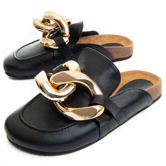 Mules Mulle In Zwart - maat