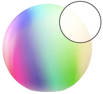 Muller Müller-licht Tuinlamp Calluna Tint Wit En Gekleurd Licht ⌀30cm E27 9w