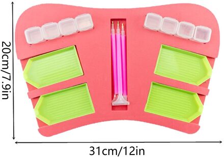 Multi-Boot Diamant Schilderij Lade Houder Kralen Opbergvak Punt Boor Pen Boor Klei Organizer Opbergdoos Diy Craft # Yj