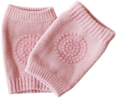 Multi Color Baby Kruipen Been Kneepad Anti Vallen Anti Slip Ademend Kneepad Multi Kleur Peuter Been Elleboog Kneepad Roze
