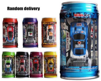 Multi-color Verkoop Afstandsbediening Auto Coke Can Mini Rc Car Radio Remote Control Micro Racewagen Speelgoed voor Kid Kerstcadeaus