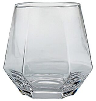 Multi-color Vierkante Glas Whisky Beker Bier Espresso Koffie Beker Set Handgemaakte Bier Mok Thee Glas Whisky Glas Cups drinkware doorzichtig