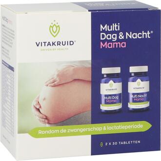 Multi Dag & Nacht mama Voedingssuplement - 30 Dag tabletten - 30 Nacht Tabletten
