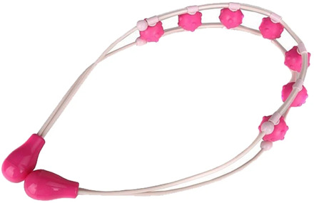 Multi-Effect Waist Shoulder Massage Roller belt Waist shoulder back roller Pull Device Body Relaxation Tool