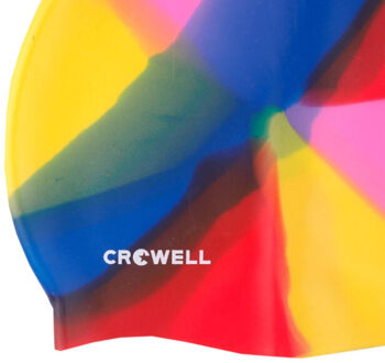 Multi flame 03 siliconen badmuts Veelkleurig - One size