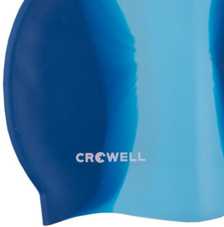 Multi flame 04 siliconen badmuts Blauw - One size