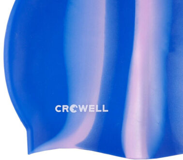 Multi flame 06 siliconen zwemdop - maat One size Blauw