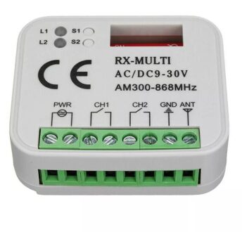 Multi-Frequentie Universele Garagedeur Afstandsbediening Ontvanger Voor Garagedeur Schakelaar Universele Rx Multi Ontvanger
