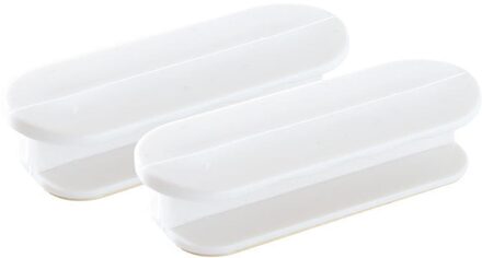 Multi Functie Kastdeur Handvat Extra Decoratie Van Abs Deur Window Handle Zelfklevende Deurklink Zonder Ponsen wit