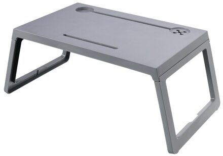 Multi Functie Plastic Draagbare Vouwen Bureau Ipad Telefoon Stand Houder Organiseren Student Slaapkamer Diner Bureaus Computer Bureau grijs