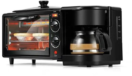 Multi-Function Breakfast Maker Three-in-One Home Electric Oven Breakfast Maker