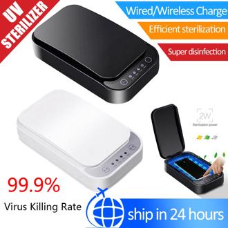 Multi-function UV Light Sterilizer Box Ultraviolet Disinfection Cabinet Dryer UV Sterilizer Box for Masks Phone Esterilizador