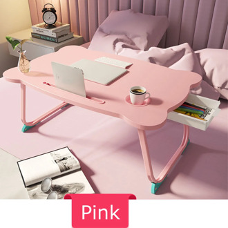 Multi-functional Folding Laptop Stand Holder Study Table Desk Wooden Foldable Computer Desk for Bed Sofa Tea Serving Table Stand