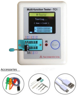 Multi-functional Practical Durable NPN PNP LCR-TC1 TC-1 Transistor Tester 3.5 "TFT Display Transistor Tester