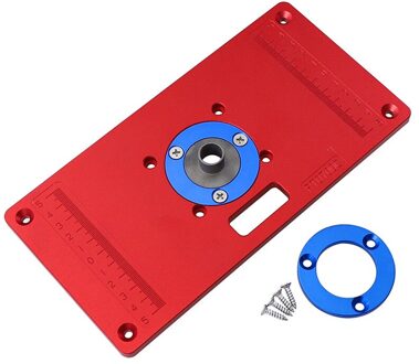 Multi-Functionele Aluminium Router Tafel Insert Plaat Voor Makita Trimmer Graveermachine Hout Router Houtbewerking Bankjes