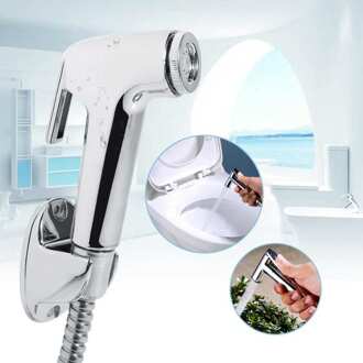 Multi-Functionele Douche Bidet Abs Badkamer Handheld Bidet Douche Sproeier Slang Houder Muurbeugel Set