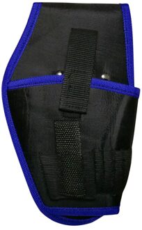 Multi-Functionele Draagbare Draadloze Boor Houder Boor Draadloze Schroevendraaier Taille Power Tool Tas Riem Pouch Case Blauw