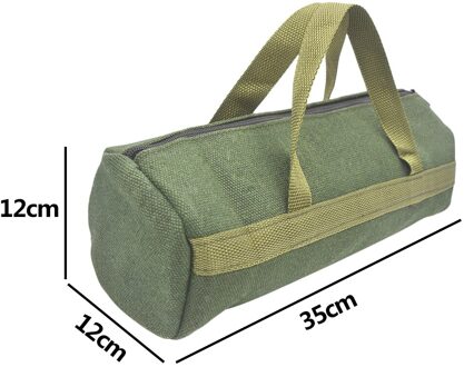 Multi-Functionele Hardware Handtas Elektricien Toolkit Organizer Canvas Gereedschapstas Praktische Hardware Schroevendraaier Moersleutel Opslag klein