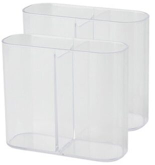 Multi-Functionele Huidverzorgingsproducten Afstandsbediening Cosmetica Sieraden Opbergdoos Licht Geel