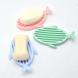 Multi-functionele Huishoudelijke Opslag Zeepkist Badkamer Douche Zeepkist Schotel Opslag Plaat Lade Houder Case Container Roze