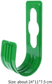 Multi-Functionele Klassieke Tuinslang Praktische Duurzame Opslag Beugel Opknoping Muur Rack Waterleiding Haak Slang Organizer groen